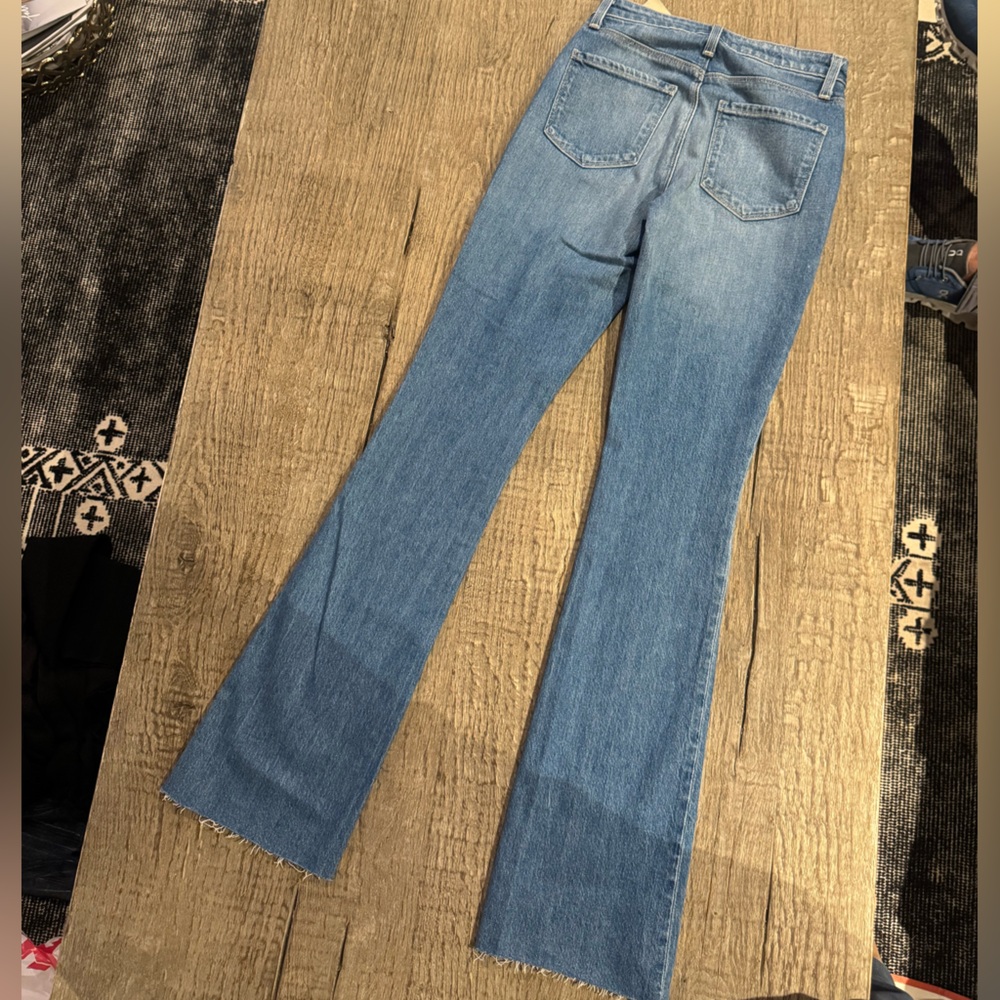 L’Agence Ruth High Rise Straight Jeans in Cowan. - Picture 7 of 14